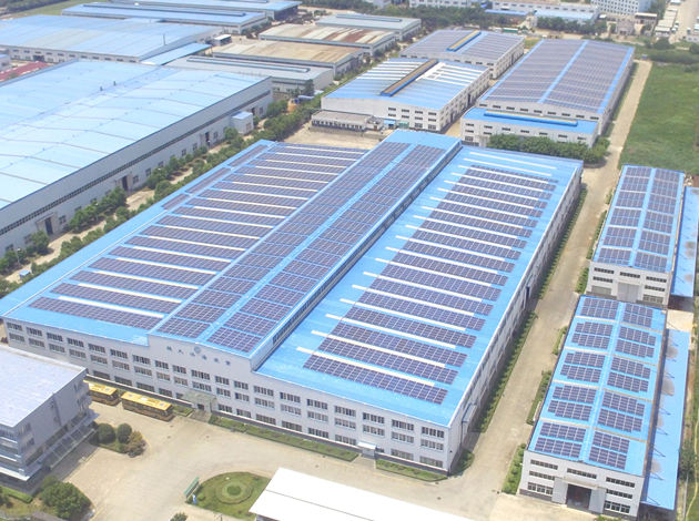 Jianghai Pump--3.1MW Industrial Solar Rooftop System